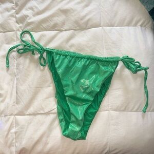 GOOD AMERICAN TINY TIES SHIMMER BIKINI